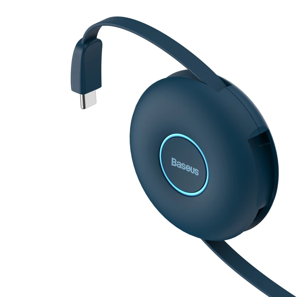 Magnetinis USB kabelis Baseus Zinc 3in1 USB-C | Lightning | Micro 20W, 1m (mėlynas)