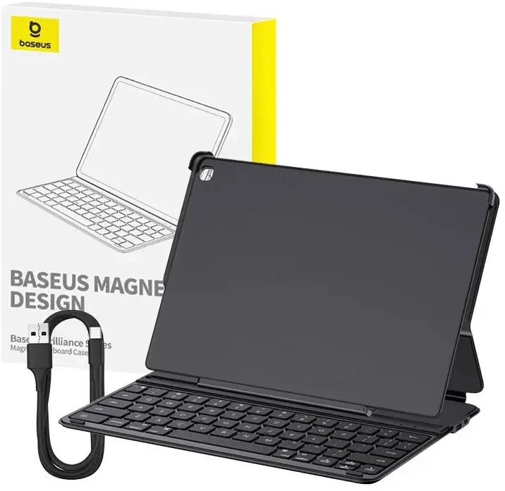 Magnetinis klaviatūros dėklas Baseus Brilliance forPad 10.2" (juodas)