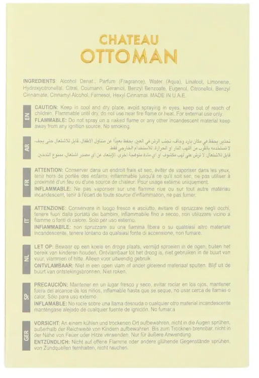 Maison Alhambra Chateau Ottoman EDP parfumuotas vanduo unisex, 100 ml