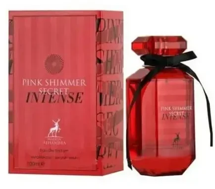 Maison Alhambra Rožinė Shimmer Secret Intense EDP parfumuotas vanduo moterims, 100 ml