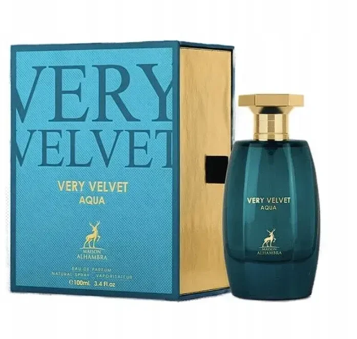 Maison Alhambra Very Velvet Aqua EDP parfumuotas vanduo unisex, 100 ml