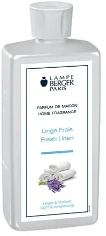Maison Berger Paris Katalitinės lempos užpildas "Fresh Linen" (Lampe RechargeRefill) 500 ml