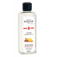 Maison Berger Paris Katalitinės lempos užpildas Apelsinas ir cinamonas Apelsinas ir cinamonas (Lampe RechargeRefill) 500 ml