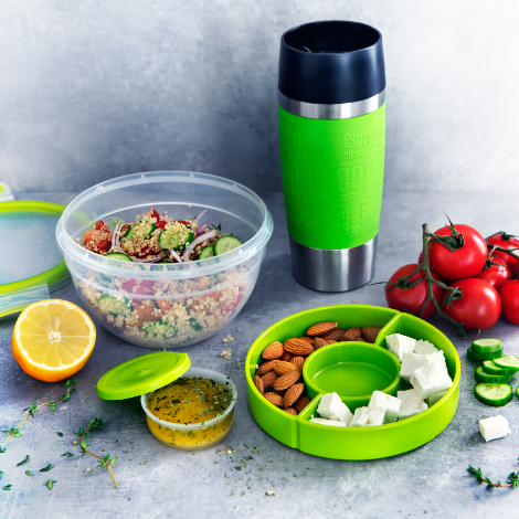 Tefal K31001 pietų dėžutė Talpykla pietums Žalia, Permatomas 1 L