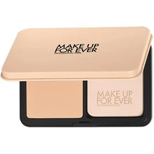 „Make Up For Ever“ kompaktiškas makiažo pagrindas „HD Skin“ (pudrinė pudra) 11 g, 3Y52 Šiltas kaštonas