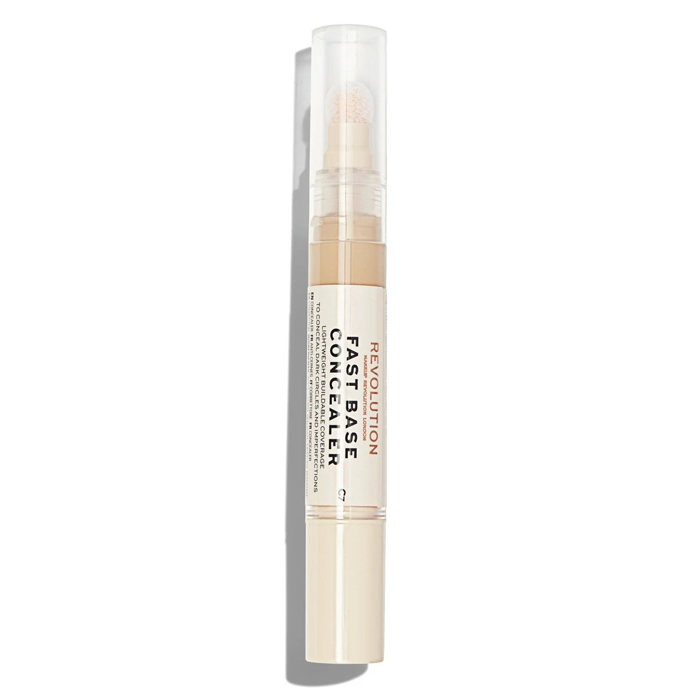 Makeup Revolution Fast Base Maskuoklis Paakių Maskuoklis Pen C 7 4.5 ml