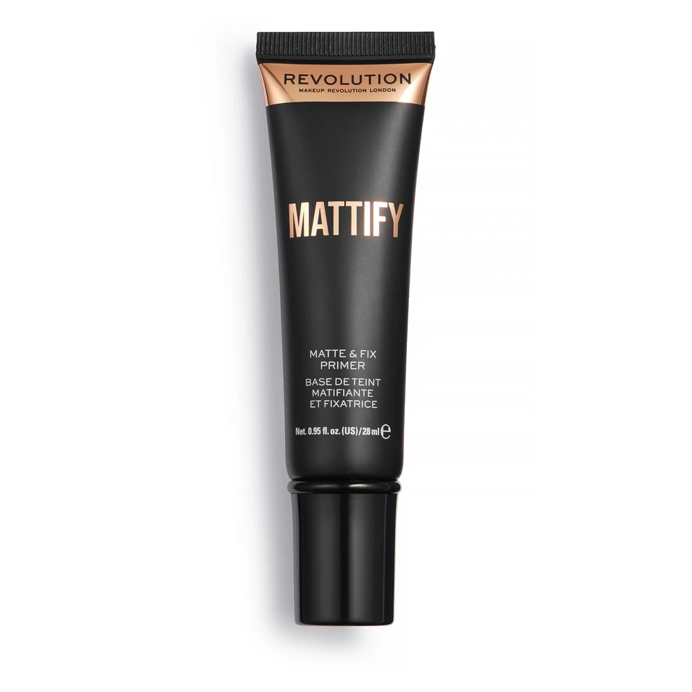 „Makeup Revolution Mattify“ matinis skystas makiažo pagrindas, 28 ml
