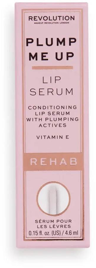 Makeup Revolution Rehab Plump Me up Oranžinis Lip Serum Glaze - 4.6ml