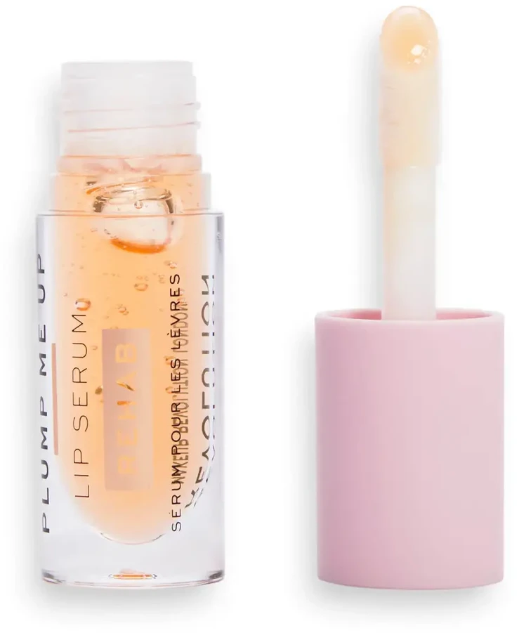 Makeup Revolution Rehab Plump Me up Oranžinis Lip Serum Glaze - 4.6ml