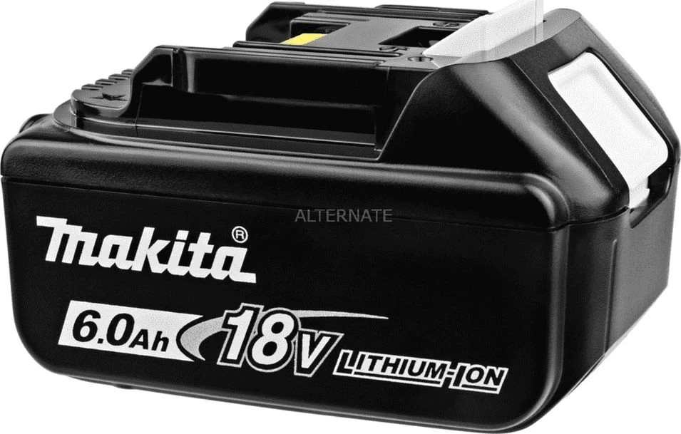 Makita Akumuliatorius BL1860B 18 V, 6.0 Ah; slide tipo Li-ion