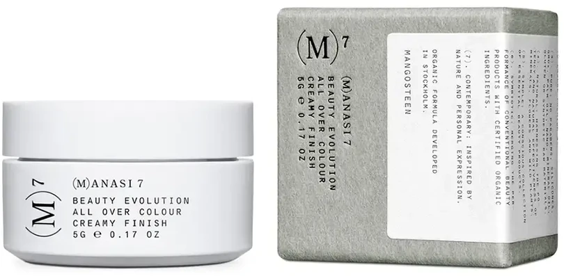 Manasi 7 Natūralus daugiafunkcis makiažo pagrindas „Beauty Evolution All Over Color“ (daugiafunkcis ekologiškas kreminis dažiklis) 5 g