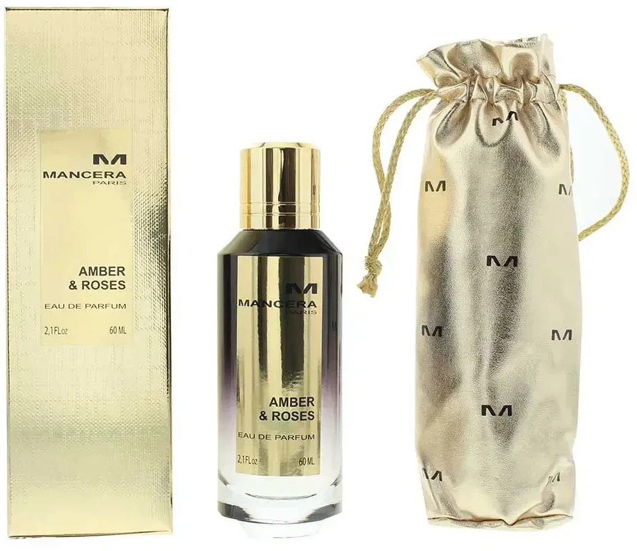 Mancera Amber & Roses EDP parfumuotas vanduo unisex, 60 ml