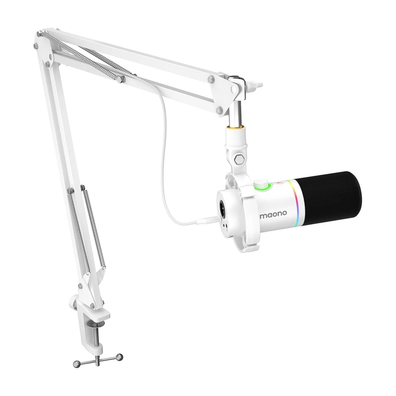 Mikrofonas Maono PD200XS (balta)