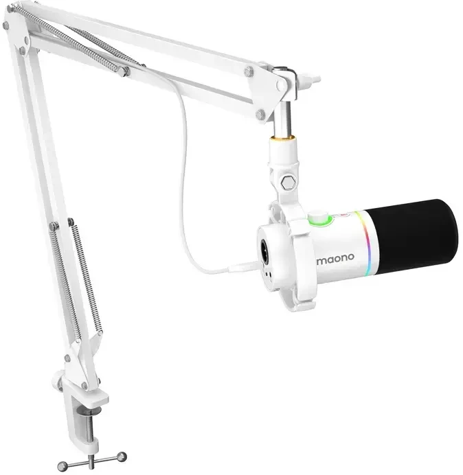 Maono Vision PD200XS mikrofonas (baltas)