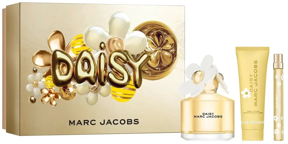 Marc Jacobs - Daisy EDT 100 ml + EDT 10 ml + Kūno losjonas 75 ml - Dovanų rinkinys