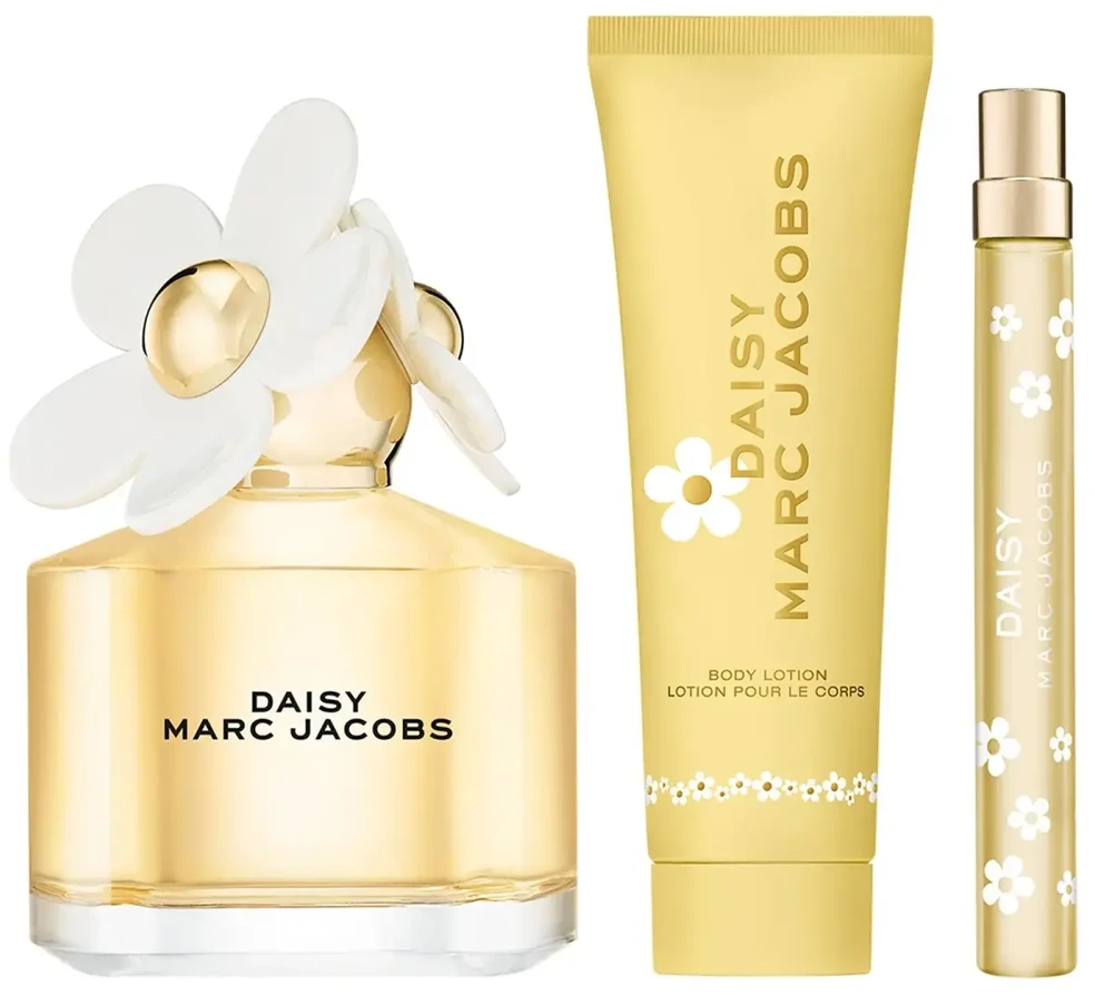 Marc Jacobs - Daisy EDT 100 ml + EDT 10 ml + Kūno losjonas 75 ml - Dovanų rinkinys
