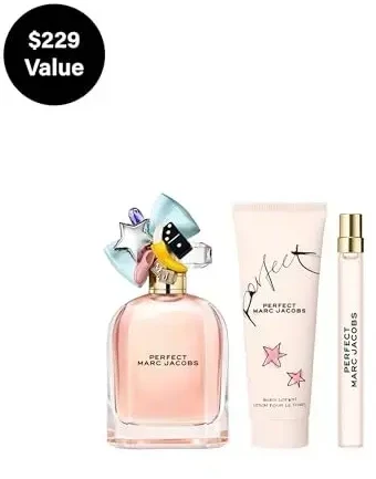 Marc Jacobs Perfect EDP Purškiklis, 100 ml Sets