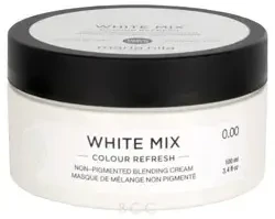 Maria Nila Colour Refresh Non-Permanent Baltas Mix maitinanti kaukė plaukams, 100 ml