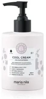 Maria Nila Colour Refresh veganiška plaukų dažymo kaukė „Kreminis“ spalvos gaivumui 8.1 „Cool Kreminis“, 300 ml