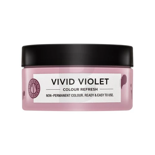 Maria Nila Colour Refresh veganiški plaukų dažai Kreminis kaukė spalvos gaivumui 0.22 Vivid Violet, 100 ml