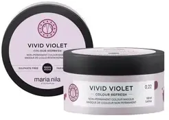 Maria Nila Colour Refresh veganiški plaukų dažai Kreminis kaukė spalvos gaivumui 0.22 Vivid Violet, 100 ml
