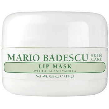 Mario Badescu Lip Mask With Acai & Vanilla kaukė lūpoms, 14 g