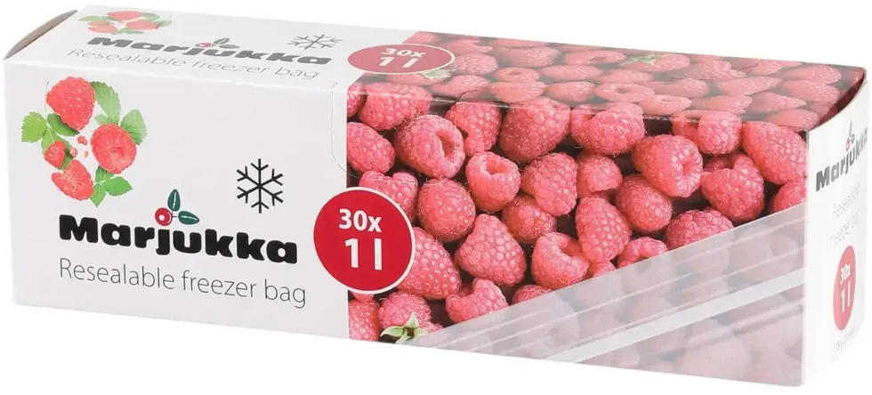 Marjukka Šaldymo maišelis su užtrauktuku 1 L 30 vnt.
