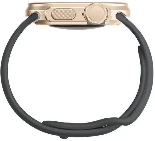 Marka Niezdefiniowana AmazingThing Titan Pro Metal dėklas skirtas Apple Watch 11 46mm Aluminum – Gold