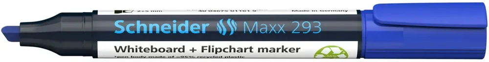 Žymeklis baltai lentai ir bloknotams SCHNEIDER MAXX 293, kirsta galvute