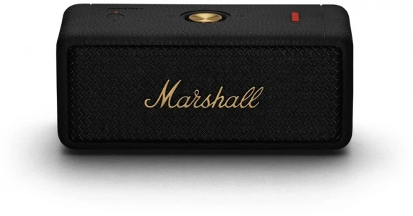 Nešiojama kolonėlė Marshall Emberton II, Juodos ir žalvario spalvos