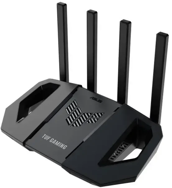 Asus | Dviejų dažnių žaidimų maršrutizatorius | TUF-BE3600 | 802.11ax | 10/100/1000 Mbit/s | Mesh palaikymas: Taip | MU-MiMO: Ne | Mobiliojo ryšio plačiajuosčio nėra | Antenos tipas: Išorinė | 1x USB 3.2 Gen 1