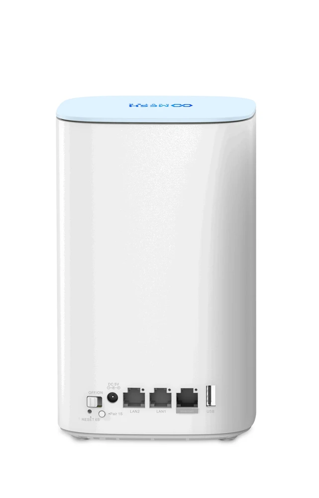 Maršrutizatorius Extralink DYNAMITE C31 MESH POINT AC3000 MU-MIMO HOME WIFI SYSTEM Dviguba juosta (2,4 GHz / 5 GHz) Wi-Fi 5 (802.11ac) Mėlyna, Balta 3 Vidinis
