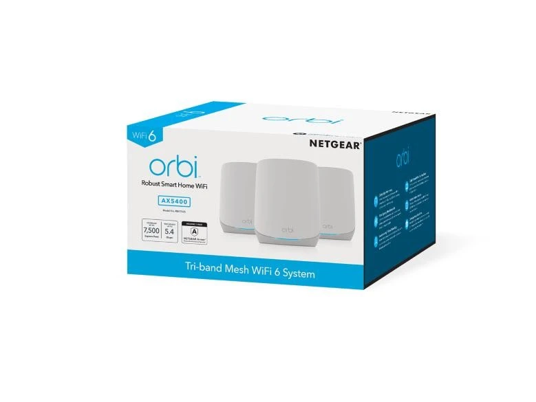 Maršrutizatorius Netgear Orbi RBK763S-100EUS