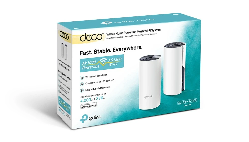 Maršrutizatorius TP-LINK DECO P9 (2 VNT.)