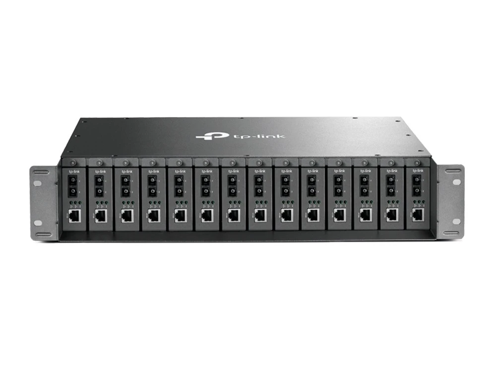 Maršrutizatorius TP-LINK TL-MC1400 tinklo įrangos blokas 2U