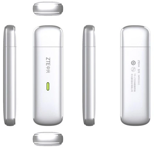 Maršrutizatorius Mobilusis Modemas - ZTE MF833N Nešiojamas LTE 150Mbps Baltas