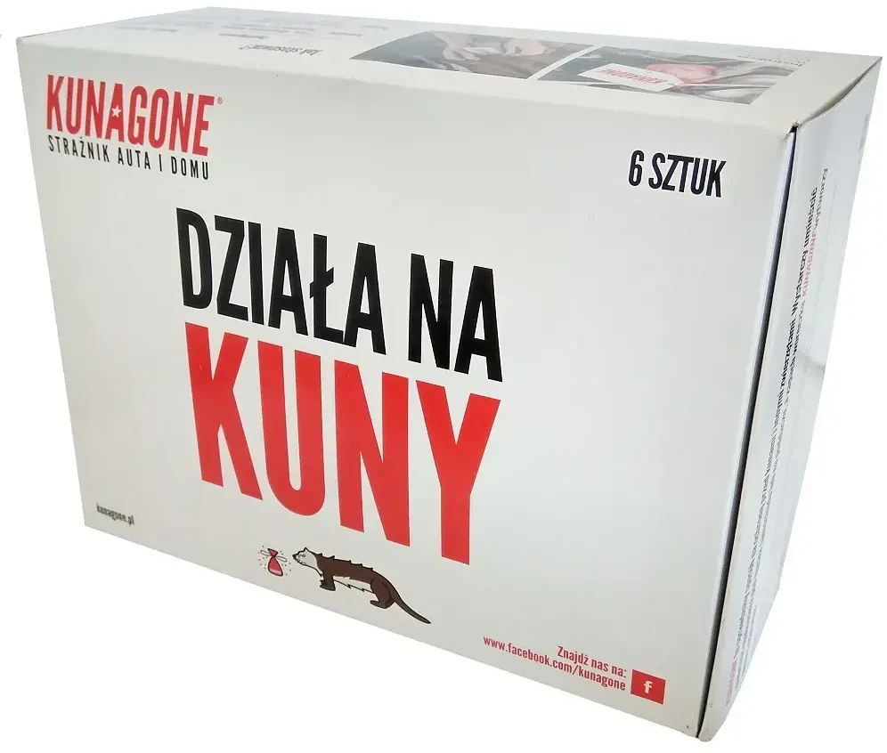 Amio Kunagone priemonė nuo parazitų, 6 vnt.