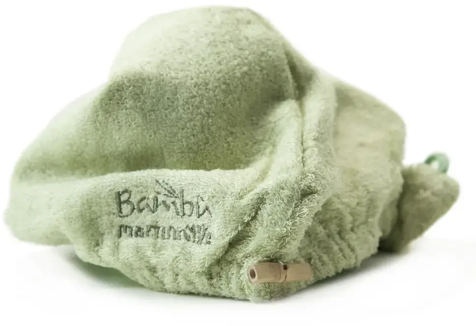 Martini Spa bambukinis plaukų džiovinimo turbanas