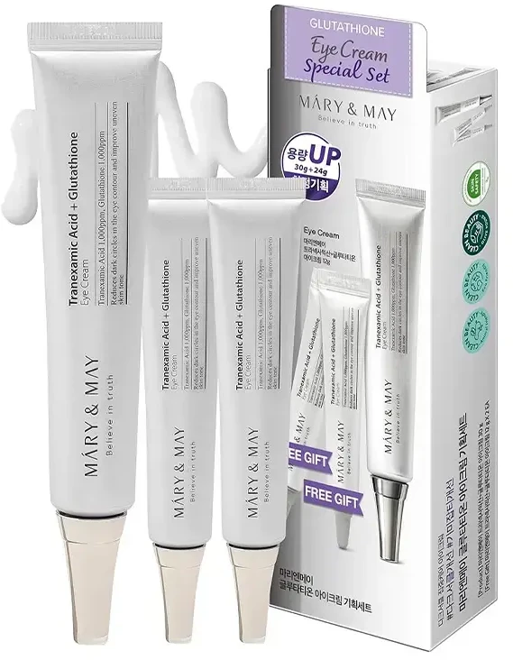 Mary&May Glutathione Paakių kremas Special Set, 30 g + 12 g x 2