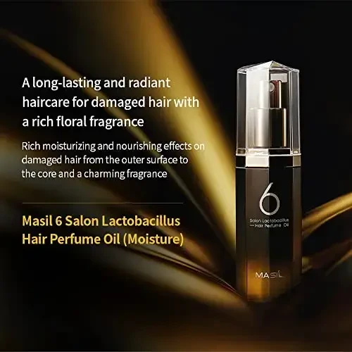 Masil Salon Lactobacillus 6 drėkinamasis kvapnusis plaukų aliejus, 66 ml