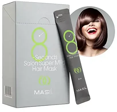 Atkuriamoji kaukė jautriai galvos odai Masil 8 Seconds Salon Super Mild, 20 x 8 ml