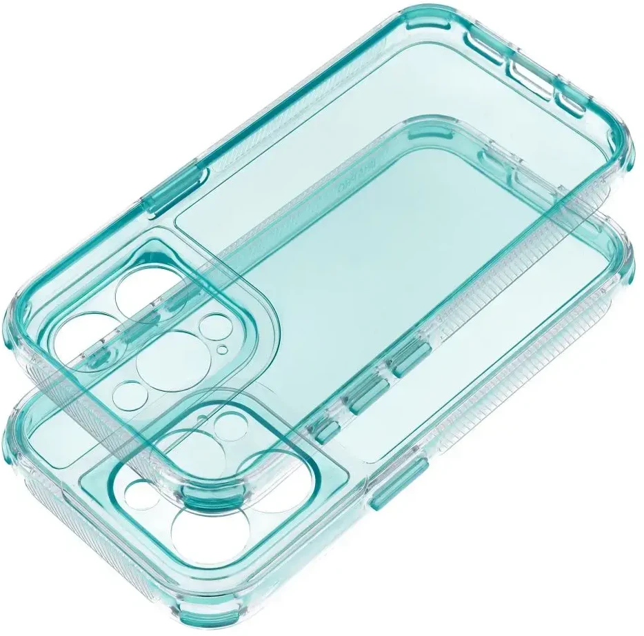 OEM dėklas, skirtas iPhone 16 PLUS Matrix, skaidrus, mėtinis