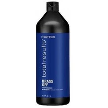 Šviesių plaukų šampūnas Matrix Brass Off Mėlyna Šampūnas 300ml