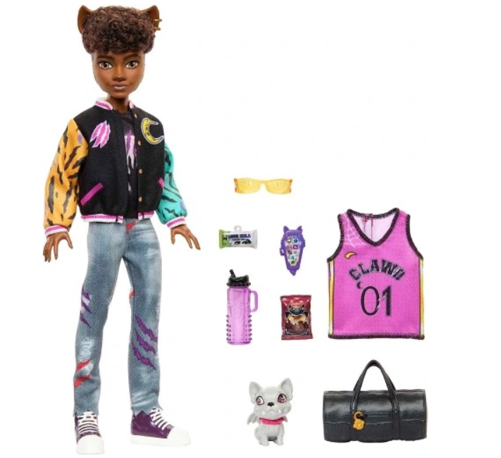 Mattel MONSTER HIGH lėlė – Klodas (HNF65)