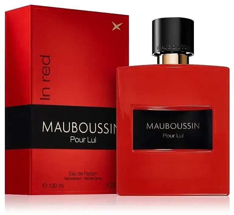 Mauboussin Pour Lui Raudona Ep 100 Vap parfumuotas vyrų vanduo