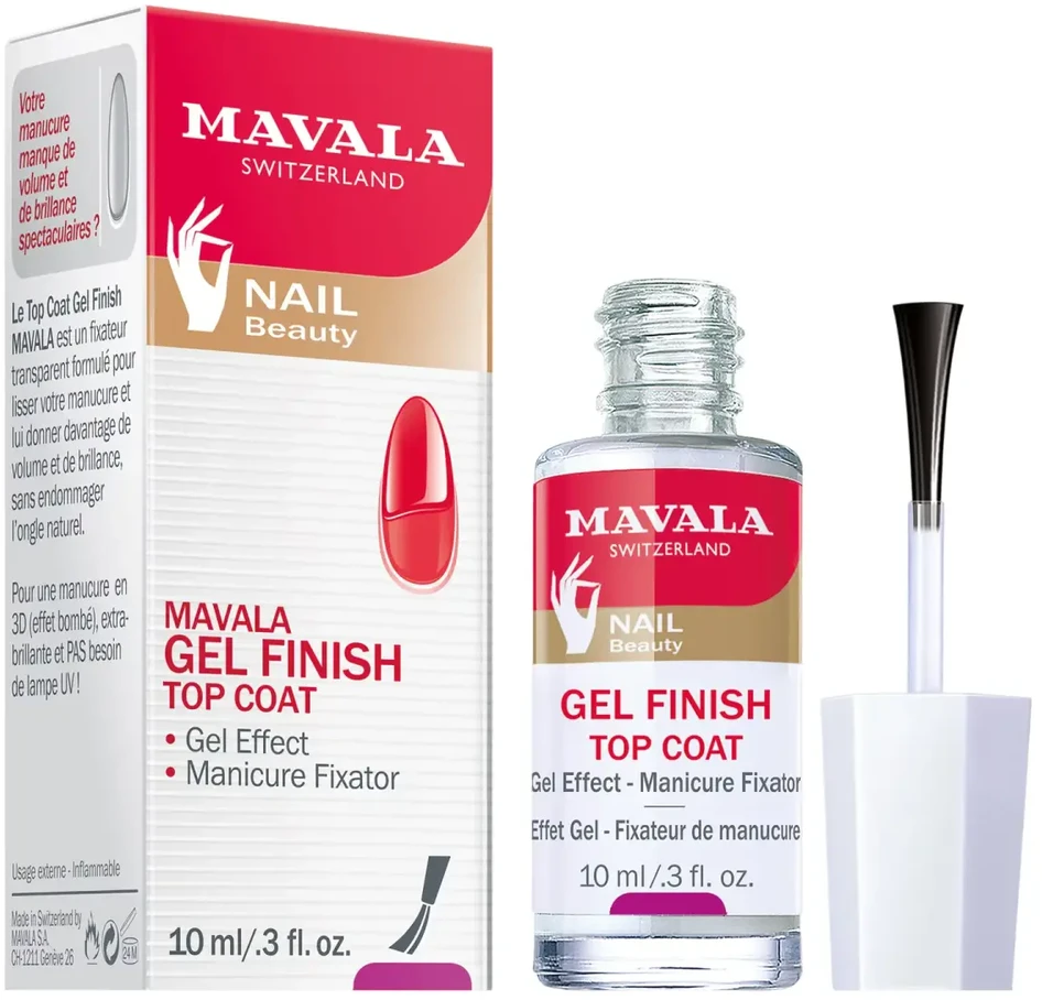 Mavala Gel Finish Top Coat, 10 ml