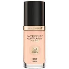 Max Factor Facefinity All Day Flawless makiažo pagrindas moterims 30 ml, spalva: C10 Fair Porcelain