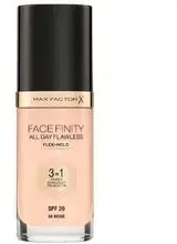 Max Factor Facefinity All Day Flawless makiažo pagrindas moterims 30 ml, spalva: C50 Natural Rose