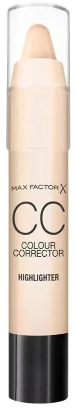 Max Factor, CC, Corrector & Brightener, Highlighter Stick, 3 g