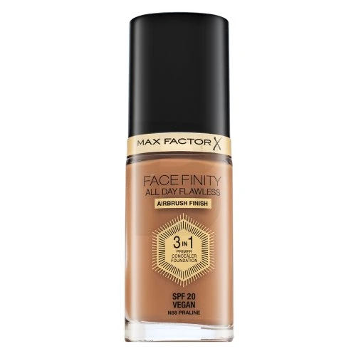 Max Factor Facefinity All Day Flawless Flexi-Hold 3in1 gruntas, korektorius ir makiažo pagrindas SPF20 88 3in1 30 ml